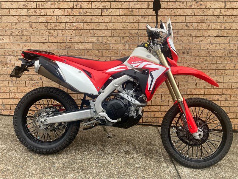 2019 HONDA 450CC DUAL SPORTS CRF450L (LAMS) MY19