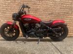 2019 INDIAN 1100CC CRUISER SCOUT BOBBER RED MY18