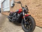 2019 INDIAN 1100CC CRUISER SCOUT BOBBER RED MY18