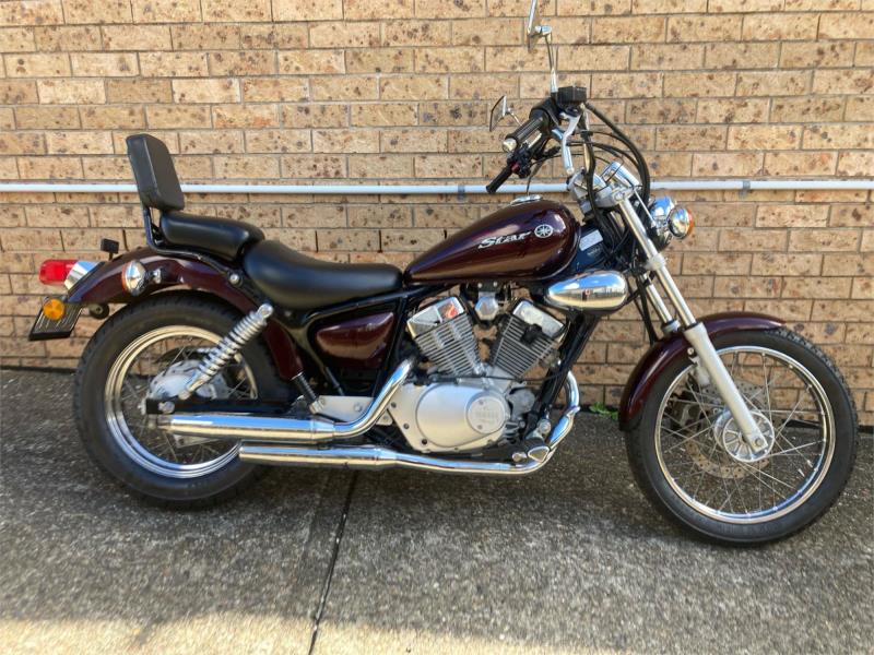 2008 YAMAHA 250CC CRUISER XV250 (VIRAGO VX250S, VX250R) W